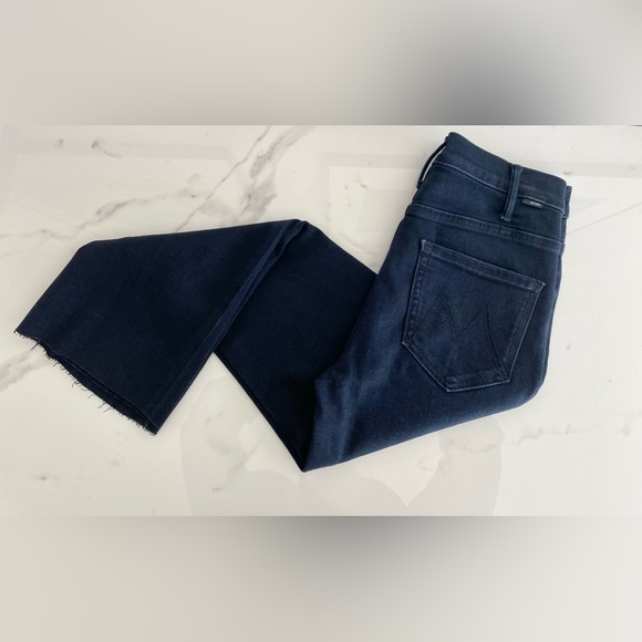 Mother Denim Hustler Ankle Fray Sz 27 $238 - Picture 7 of 11